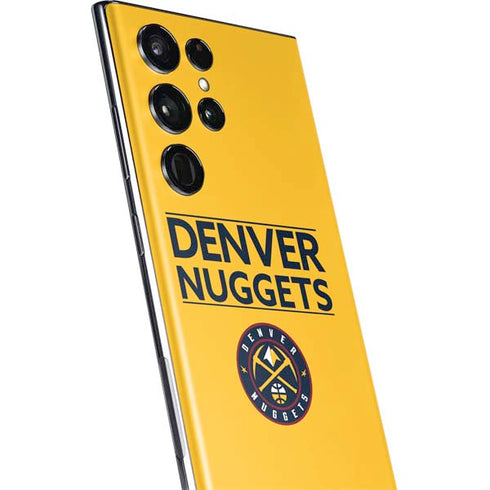 NBA Denver Nuggets Standard - Blue Galaxy S22 Ultra Skin