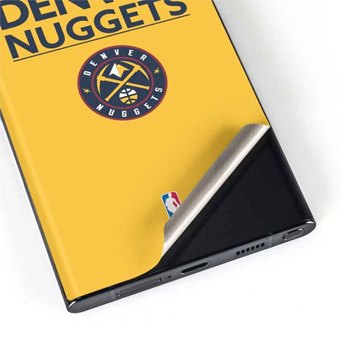 NBA Denver Nuggets Standard - Blue Galaxy S22 Ultra Skin