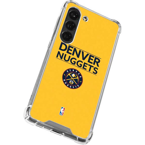 NBA Denver Nuggets Standard - Blue Galaxy S23 Clear Case
