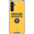 NBA Denver Nuggets Standard - Blue Galaxy S23 FE Clear Case