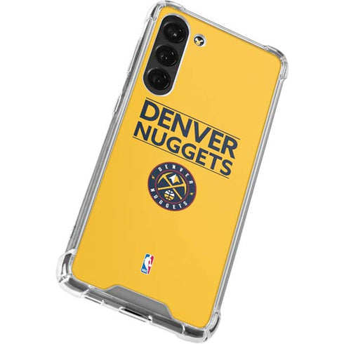 NBA Denver Nuggets Standard - Blue Galaxy S23 Plus Clear Case