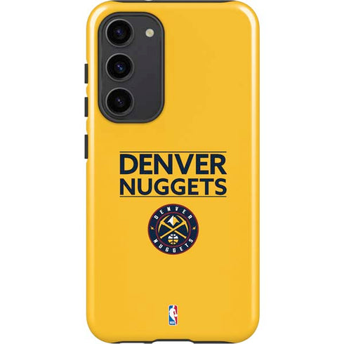 NBA Denver Nuggets Standard - Blue Galaxy S23 Plus Pro Case