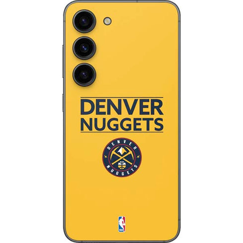 NBA Denver Nuggets Standard - Blue Galaxy S23 Skin