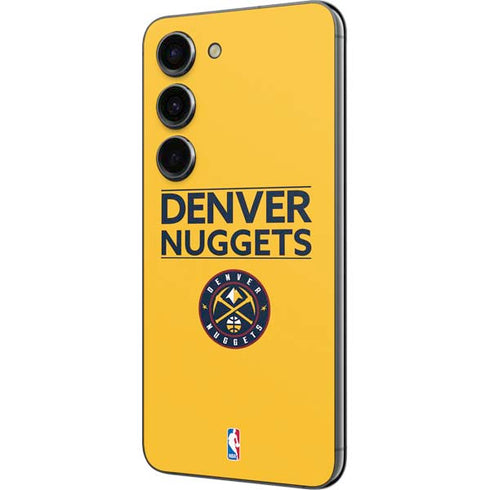 NBA Denver Nuggets Standard - Blue Galaxy S23 Skin