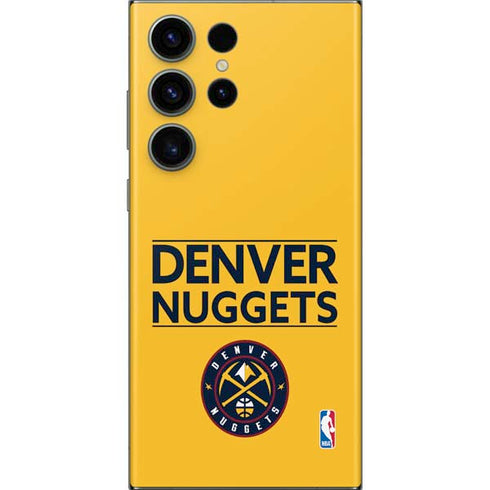 NBA Denver Nuggets Standard - Blue Galaxy S23 Ultra Skin