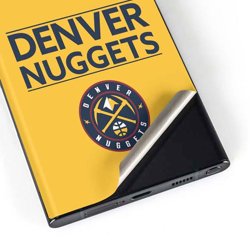 NBA Denver Nuggets Standard - Blue Galaxy S23 Ultra Skin
