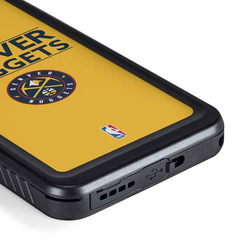 NBA Denver Nuggets Standard - Blue Galaxy S23 Waterproof Case