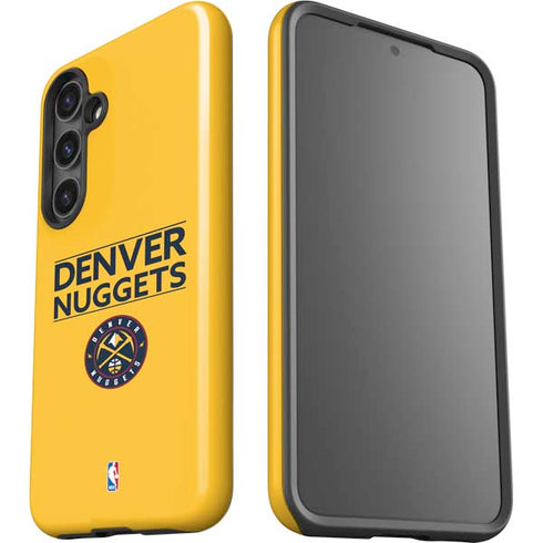 NBA Denver Nuggets Standard - Blue Galaxy S24 Plus Impact Case