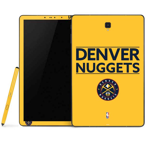 NBA Denver Nuggets Standard - Blue Samsung Galaxy Tab Skin