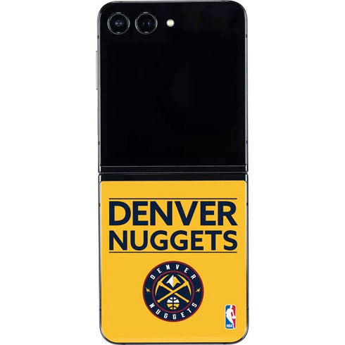 NBA Denver Nuggets Standard - Blue Galaxy Z Flip5 5G Skin