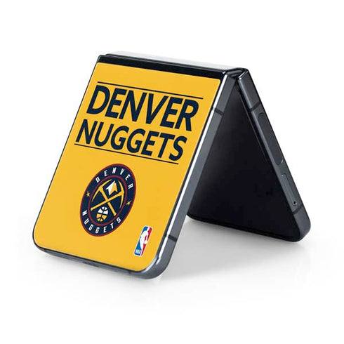 NBA Denver Nuggets Standard - Blue Galaxy Z Flip5 5G Skin