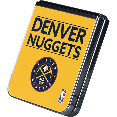 NBA Denver Nuggets Standard - Blue Galaxy Z Flip5 5G Skin