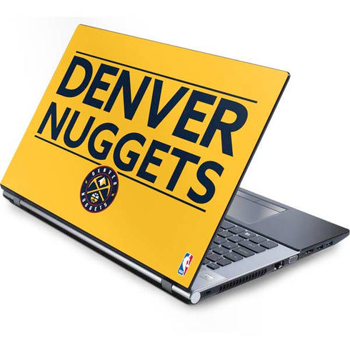 NBA Denver Nuggets Standard - Blue Generic Laptop Skin