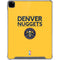 NBA Denver Nuggets Standard - Blue iPad Pro 12.9in (2020) Clear Case