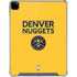 NBA Denver Nuggets Standard - Blue iPad Pro 12.9in (2020) Clear Case