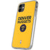 NBA Denver Nuggets Standard - Blue iPhone 11 Clear Case