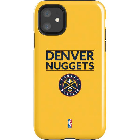 NBA Denver Nuggets Standard - Blue iPhone 11 Impact Case
