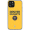 NBA Denver Nuggets Standard - Blue iPhone 11 Pro Clear Case