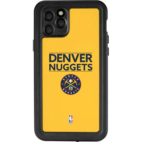NBA Denver Nuggets Standard - Blue iPhone 11 Pro Waterproof Case