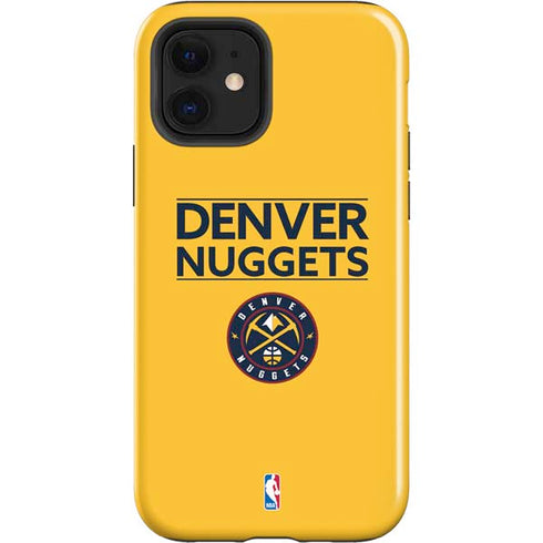 NBA Denver Nuggets Standard - Blue iPhone 12 Impact Case