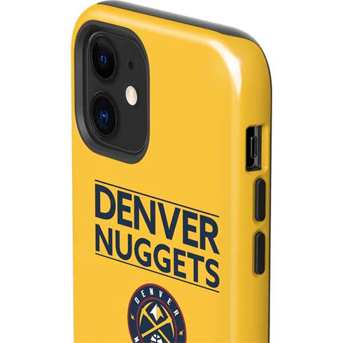 NBA Denver Nuggets Standard - Blue iPhone 12 Impact Case