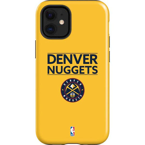 NBA Denver Nuggets Standard - Blue iPhone 12 Mini Impact Case