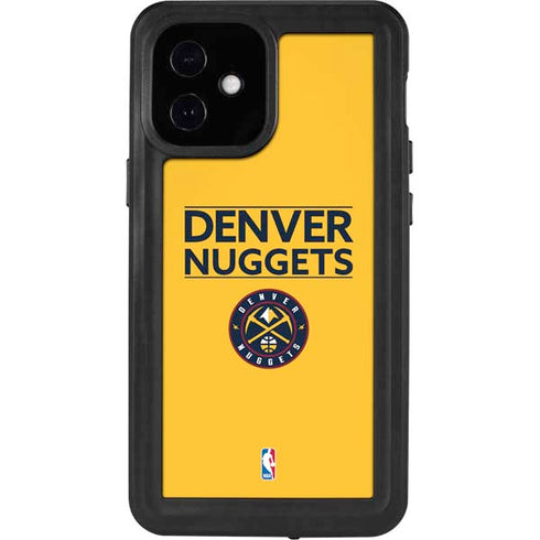 NBA Denver Nuggets Standard - Blue iPhone 12 Mini Waterproof Case