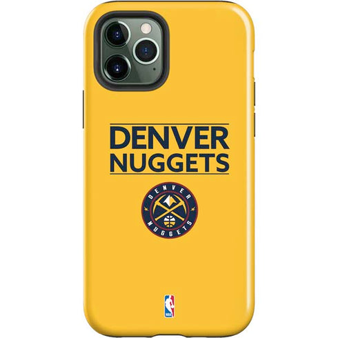 NBA Denver Nuggets Standard - Blue iPhone 12 Pro Max Impact Case