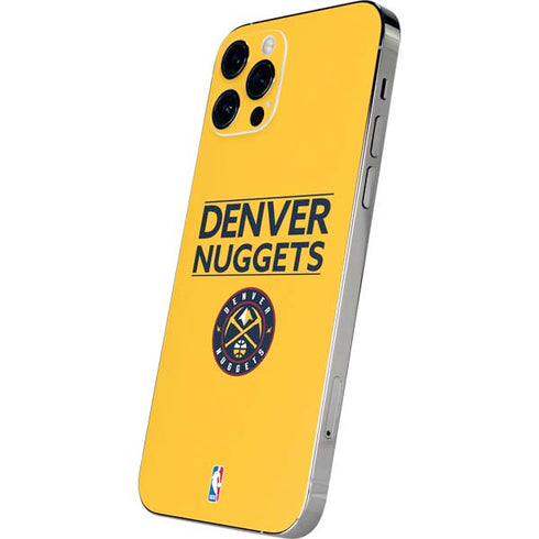 NBA Denver Nuggets Standard - Blue iPhone 12 Pro Max Skin