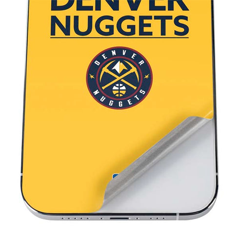 NBA Denver Nuggets Standard - Blue iPhone 12 Pro Skin