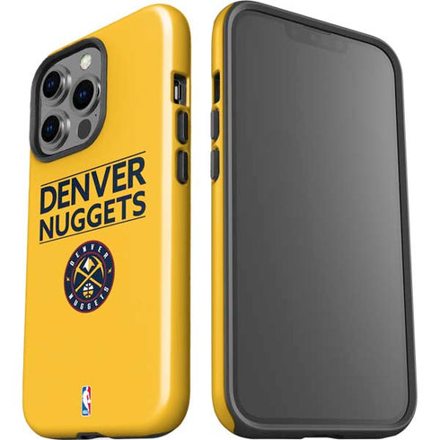 NBA Denver Nuggets Standard - Blue iPhone 13 Pro Impact Case