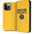 NBA Denver Nuggets Standard - Blue iPhone 13 Pro Max Folio Case