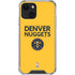 NBA Denver Nuggets Standard - Blue iPhone 15 Plus Clear Case