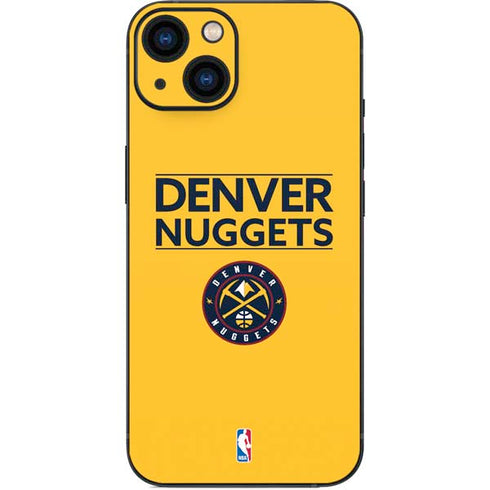 NBA Denver Nuggets Standard - Blue iPhone 14 Plus Skin
