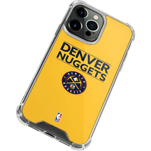 NBA Denver Nuggets Standard - Blue iPhone 15 Pro Clear Case