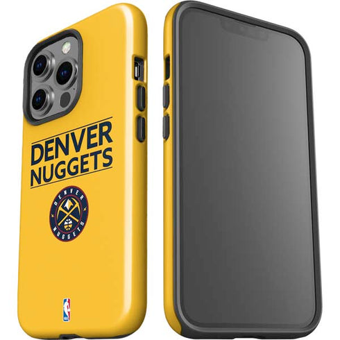 NBA Denver Nuggets Standard - Blue iPhone 14 Pro Impact Case