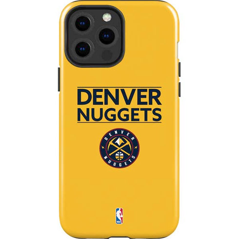 NBA Denver Nuggets Standard - Blue iPhone 15 Pro Max Impact Case