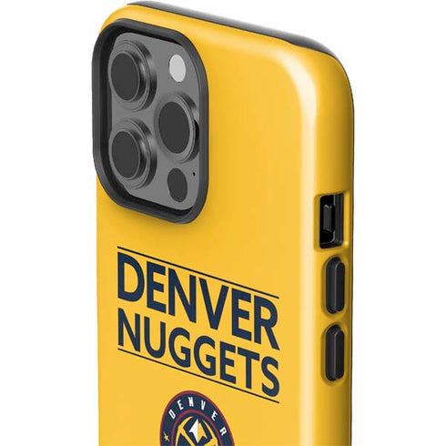 NBA Denver Nuggets Standard - Blue iPhone 15 Pro Max Impact Case