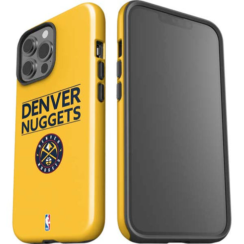 NBA Denver Nuggets Standard - Blue iPhone 15 Pro Max Impact Case