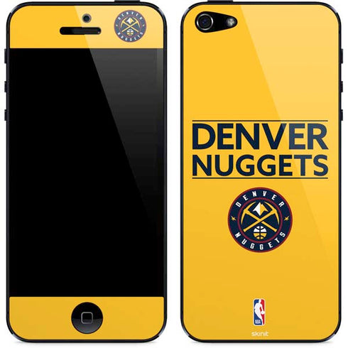 NBA Denver Nuggets Standard - Blue iPhone 5/5s/5SE Skin