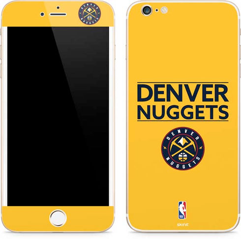 NBA Denver Nuggets Standard - Blue iPhone 6/6s Plus Skin