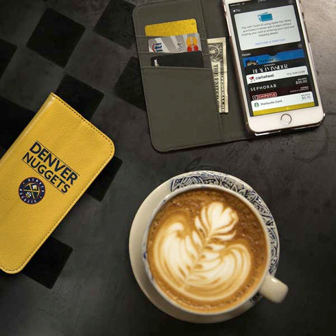 NBA Denver Nuggets Standard - Blue iPhone SE (2nd & 3rd Gen) Folio Case