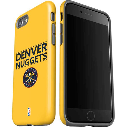 NBA Denver Nuggets Standard - Blue iPhone SE (2nd & 3rd Gen) Pro Case