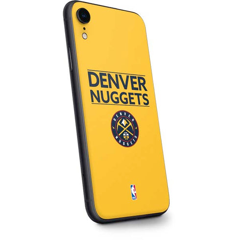 NBA Denver Nuggets Standard - Blue iPhone XR Skin