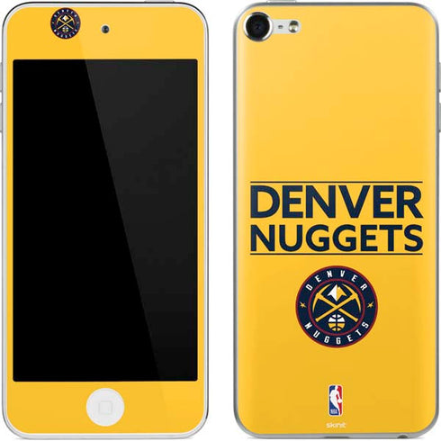 NBA Denver Nuggets Standard - Blue Apple iPod Skin