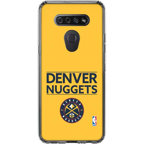 NBA Denver Nuggets Standard - Blue LG K51/Q51 Clear Case
