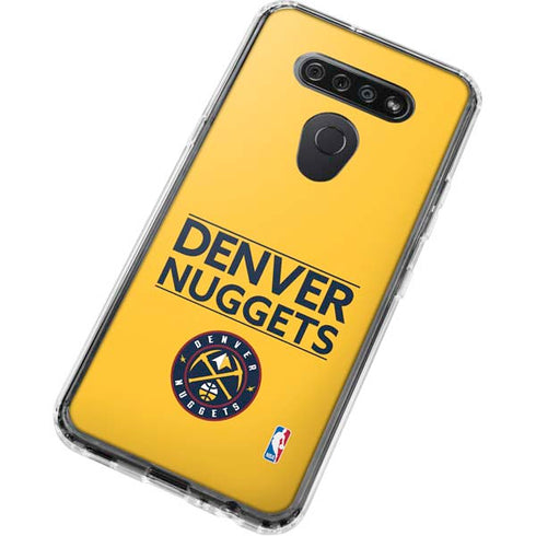 NBA Denver Nuggets Standard - Blue LG K51/Q51 Clear Case