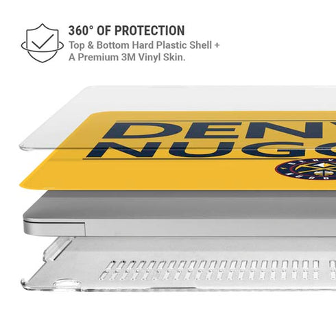 NBA Denver Nuggets Standard - Blue MacBook Pro 13in (2020) Case plus Skin