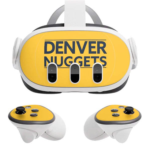 NBA Denver Nuggets Standard - Blue Meta Quest 3 Skin