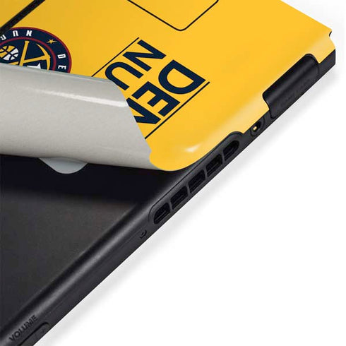 NBA Denver Nuggets Standard - Blue Nintendo Switch Bundle Skin